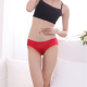 Women Transparent Hollow Cotton Panty - Red Women Transparent Hollow Cotton Panty - Red