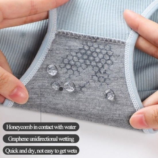 Women Simple Comfortable Panties Underwear Mid Waist White Women Simple Comfortable Panties Underwear Mid Waist White