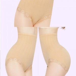Japan Original Single Seamless High-Waisted Belly Pants - Skin Japan Original Single Seamless High-Waisted Belly Pants - Skin