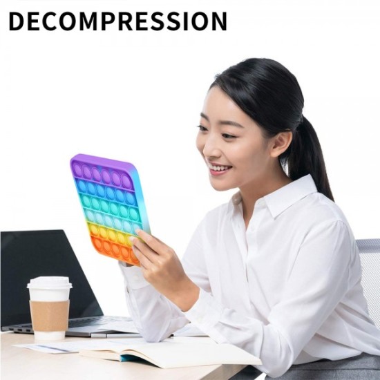 Pop Bubble Fidget Toy Special Needs Anti Stress Anxiety Reliver