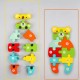 Wooden 3D Puzzles Children Game Toys - Multicolor