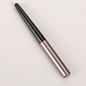 Synthetic Hair Make Up Lip Brush With Lid - White Synthetic Hair Make Up Lip Brush With Lid - White