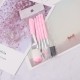 5 Pcs Professional Makeup Brush Set for Foundation Eye Shadow - pink 5 Pcs Professional Makeup Brush Set for Foundation Eye Shadow - pink