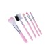 5 Pcs Professional Makeup Brush Set for Foundation Eye Shadow - pink 5 Pcs Professional Makeup Brush Set for Foundation Eye Shadow - pink
