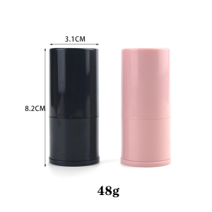 1 Pcs Makeup Brush With Cover Curved Foundation - Black 1 Pcs Makeup Brush With Cover Curved Foundation - Black