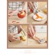 Multi Functional Fruit Vegetable Double Side Cutter - gray