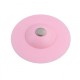 Silicone Shower anti clogging bathroom floor drain cover - pink 