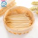 200 Pieces In One Pack  Bamboo Wooden Toothpick - skin