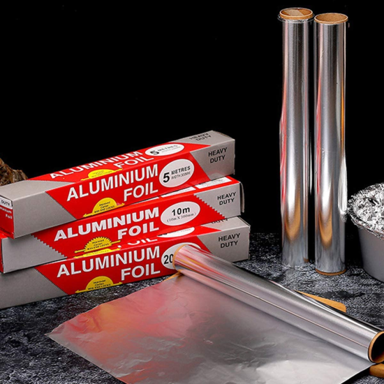 Aluminum Foil Paper Roll For Grilling Baking Roasting 3 Meter - Silver Aluminum Foil Paper Roll For Grilling Baking Roasting 3 Meter - Silver