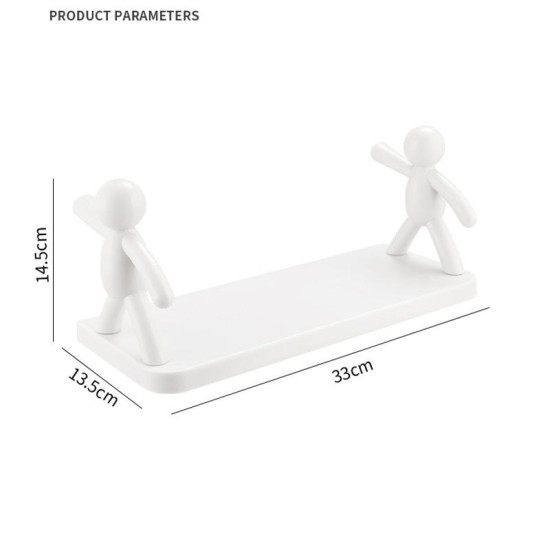 Bathroom Wall Shelves Small Bathroom Or Kitchen - White