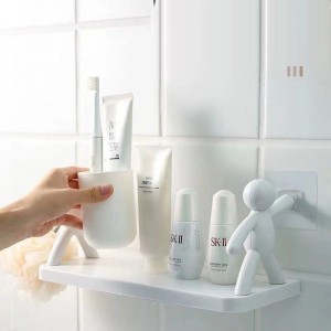 Bathroom Wall Shelves Small Bathroom Or Kitchen - White