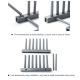 Kitchen Organizer Pot Lid Rack Holder - Gray