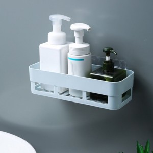 Bathroom Shelf Toilet Kitchen Storage Rack Organizer - Sky Blue