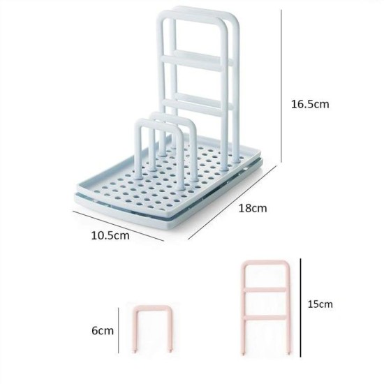 Kitchen Storage Rack Bathroom Soap Holder Sink Desktop - White Kitchen Storage Rack Bathroom Soap Holder Sink Desktop - White