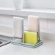 Kitchen Storage Rack Bathroom Soap Holder Sink Desktop - White Kitchen Storage Rack Bathroom Soap Holder Sink Desktop - White