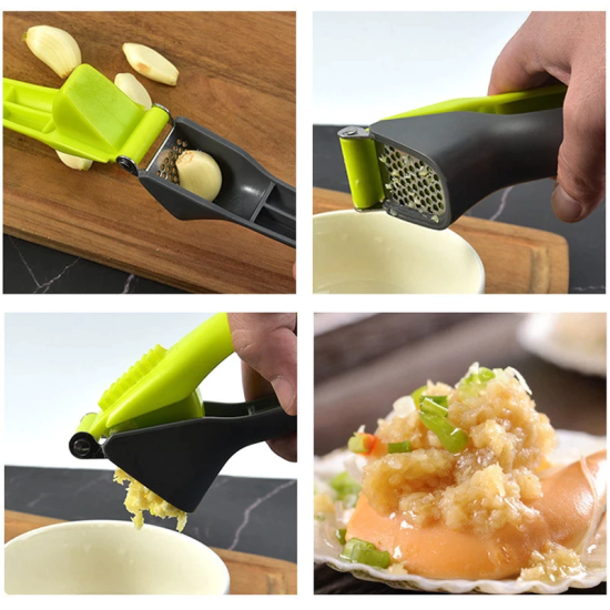 Professional Garlic Ginger crusher Mincer Stainless Steel Food Prep Grade Kitchen Tool Green Professional Garlic Ginger crusher Mincer Stainless Steel Food Prep Grade Kitchen Tool Green