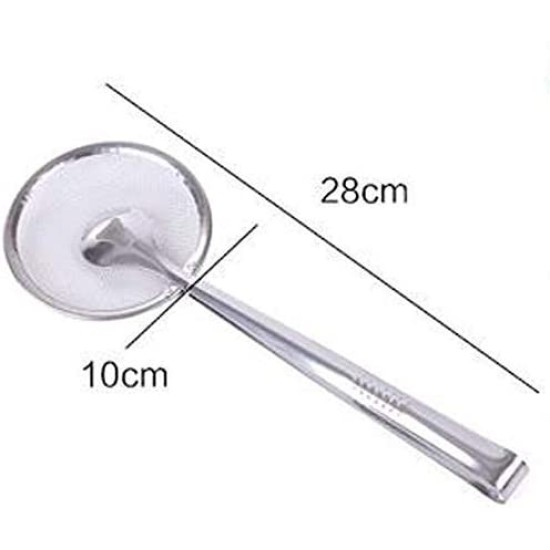 Tongs For Fry Tool 2 In 1 Kitchen Cooking - Silver Tongs For Fry Tool 2 In 1 Kitchen Cooking - Silver
