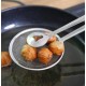 Tongs For Fry Tool 2 In 1 Kitchen Cooking - Silver Tongs For Fry Tool 2 In 1 Kitchen Cooking - Silver
