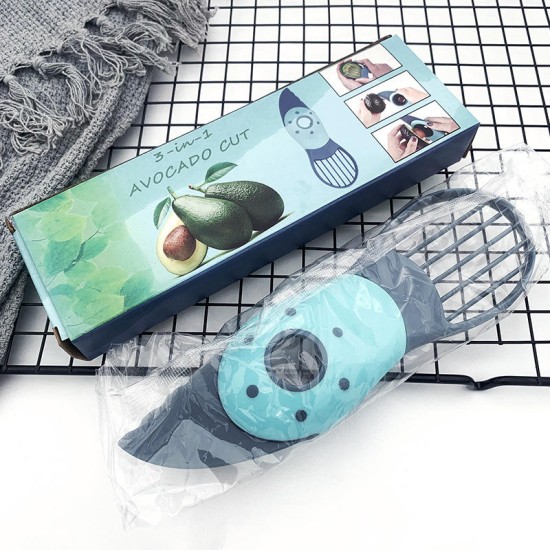 3-IN-1 Avocado Slicer Peeler And Cutter Butter Fruit and Vegetable Knife Separator Tool 3-IN-1 Avocado Slicer Peeler And Cutter Butter Fruit and Vegetable Knife Separator Tool