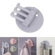 Multi Functional  3 Branch Rotating Wall Hook - light Gray