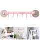 Wall Mounted Bathroom Organizer Hooks Multi Purpose Holder Wall Mounted Bathroom Organizer Hooks Multi Purpose Holder