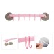 Wall Mounted Bathroom Organizer Hooks Multi Purpose Holder Wall Mounted Bathroom Organizer Hooks Multi Purpose Holder