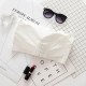 Strapless High Quality Comfortable Wear Push Up Bra - White