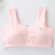 Soft Cotton Printed Bra For Women - Pink