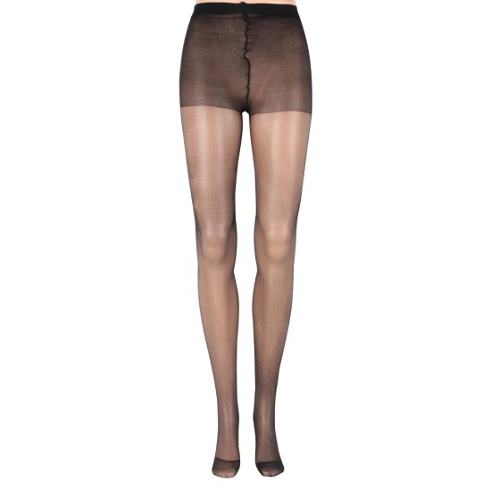 Women Stocking Full Foot Sheer Hollow Tights - Gray