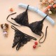 Women Lace Lingerie Nightwear Set - Black Women Lace Lingerie Nightwear Set - Black
