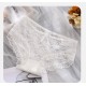 Women Lace Underwear Panties Cotton Comfort - White