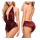 Stylish Erotic Lingerie For Women - Wine Red Stylish Erotic Lingerie For Women - Wine Red