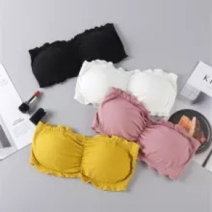 Lingerie Sport Backless Strapless Top Bra - Black Lingerie Sport Backless Strapless Top Bra - Black