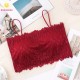 Women Bralette Padded Fashion Tube Top - Red Women Bralette Padded Fashion Tube Top - Red