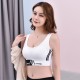 U-Shape Back Borders Sports Women Bra - White U-Shape Back Borders Sports Women Bra - White