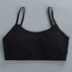Girls Bra Straps Pure Cotton Vests Peach - Black Girls Bra Straps Pure Cotton Vests Peach - Black