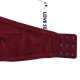 Seamless Bras Detachable Padded Sling Cotton - Wine Red