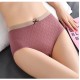 New Color Contrast Women Triangle Underwear Traceless - Black