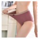 New Color Contrast Womens Triangle Underwear Traceless - Brown 