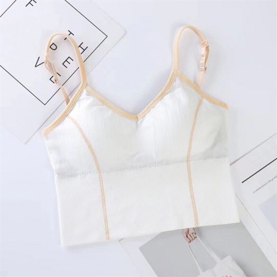 Women Fashion Top Tube Top Bra Cotton - White Women Fashion Top Tube Top Bra Cotton - White