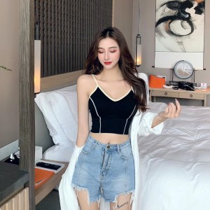 Women Fashion Tube Top Bra Cotton - Black Women Fashion Tube Top Bra Cotton - Black