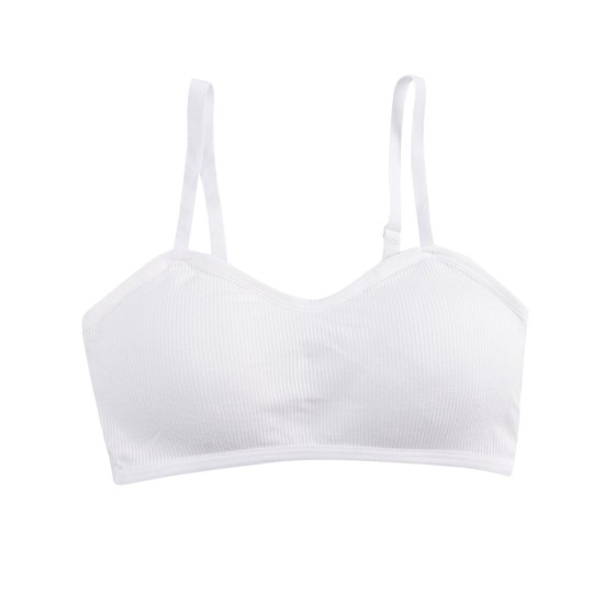 Woman Seamless Bras Vest Thread Beautiful Back - White