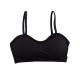 Woman Seamless Bras Vest Thread Beautiful - Black