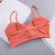 Woman Seamless Bras Vest Thread Beautiful Back - Peach