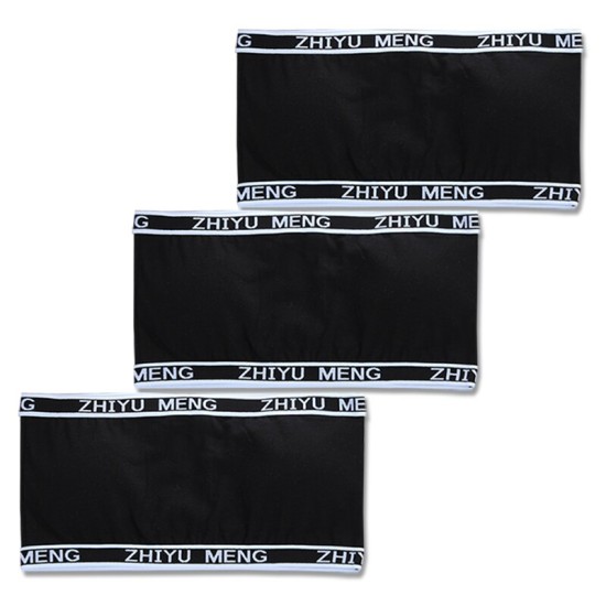 Women Padded Strapless Bra - Black