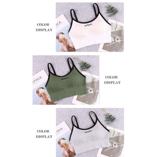 OLOEY Bra For Women Gym Crop Top Bra - Red OLOEY Bra For Women Gym Crop Top Bra - Red