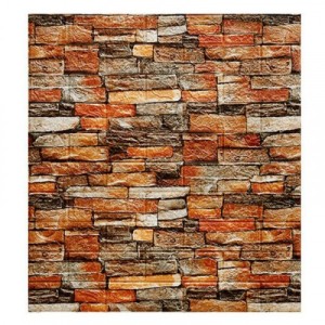 3D Wall Wallpaper Self-Adhesive 70 x 78 CM - Brown 3D Wall Wallpaper Self-Adhesive 70 x 78 CM - Brown