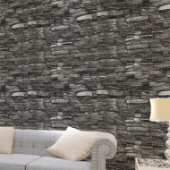 3D Wall Wallpaper Self-Adhesive 70 x 78 CM - Gray