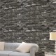 3D Wall Wallpaper Self-Adhesive 70 x 78 CM - Gray