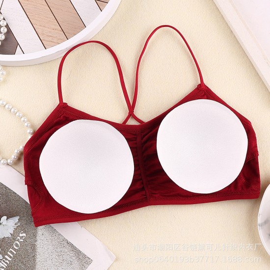 Push Up Soft Padded Seamless Backless Sports Bra - Red Push Up Soft Padded Seamless Backless Sports Bra - Red